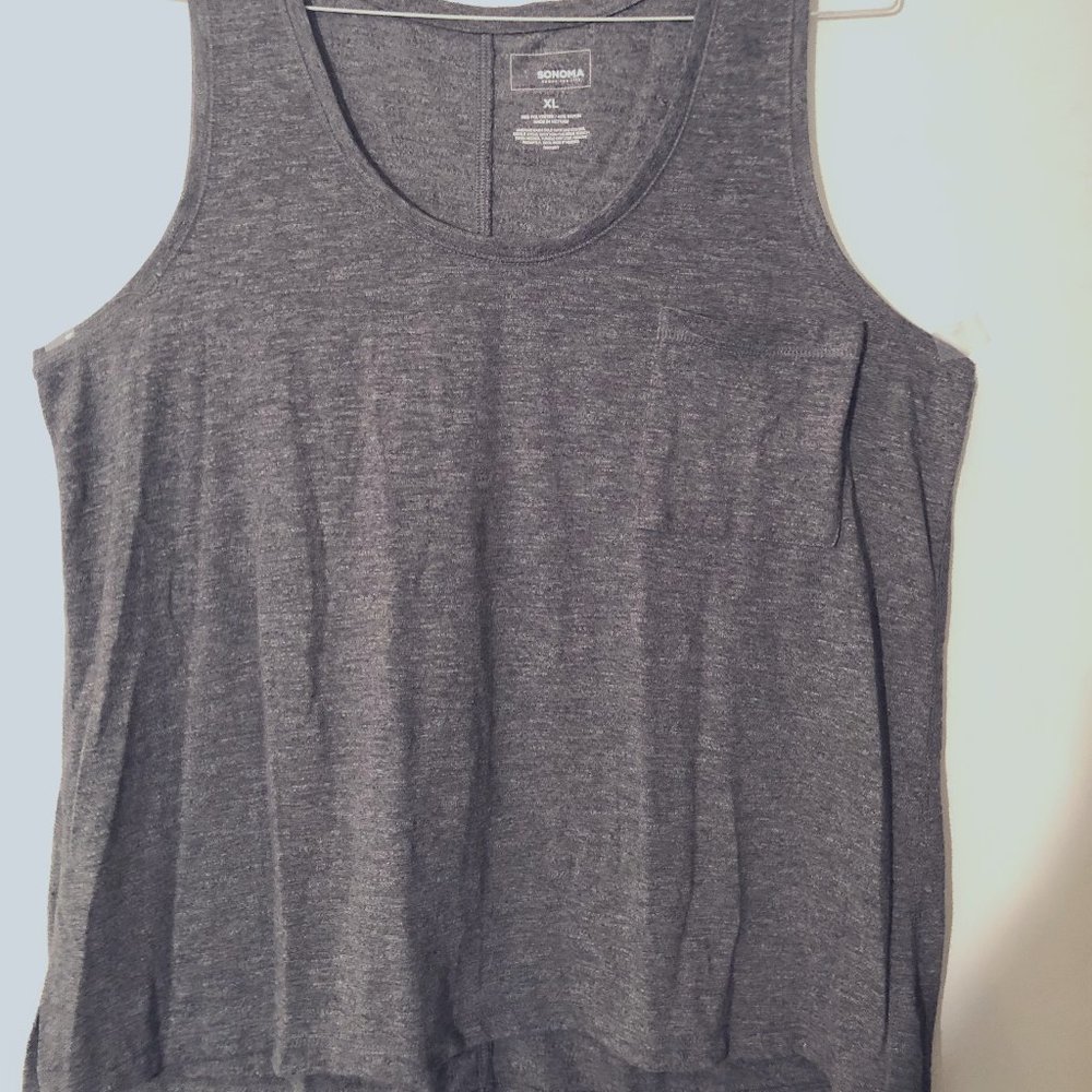 Sonoma Good for Life XL Grey Tank Top